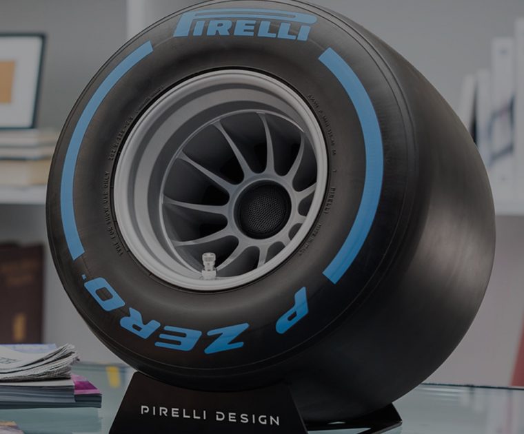 Pirelli P ZERO™ Blue designer speakers