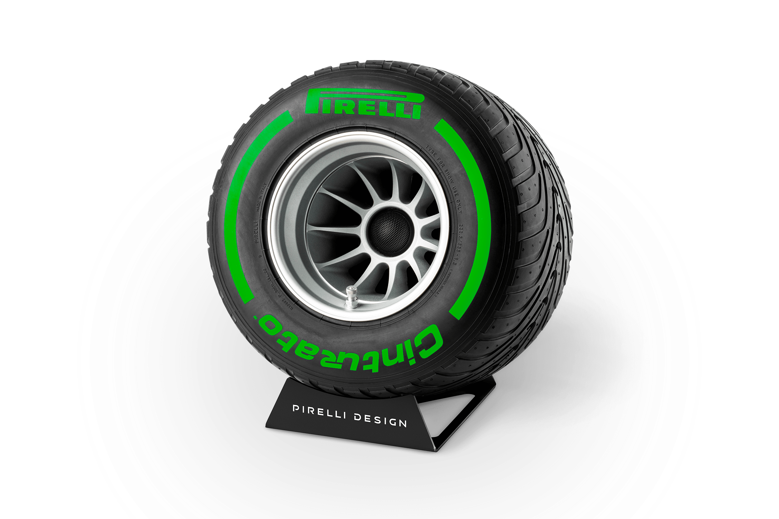 Pirelli P ZERO™ Sound Green luxury home speakers