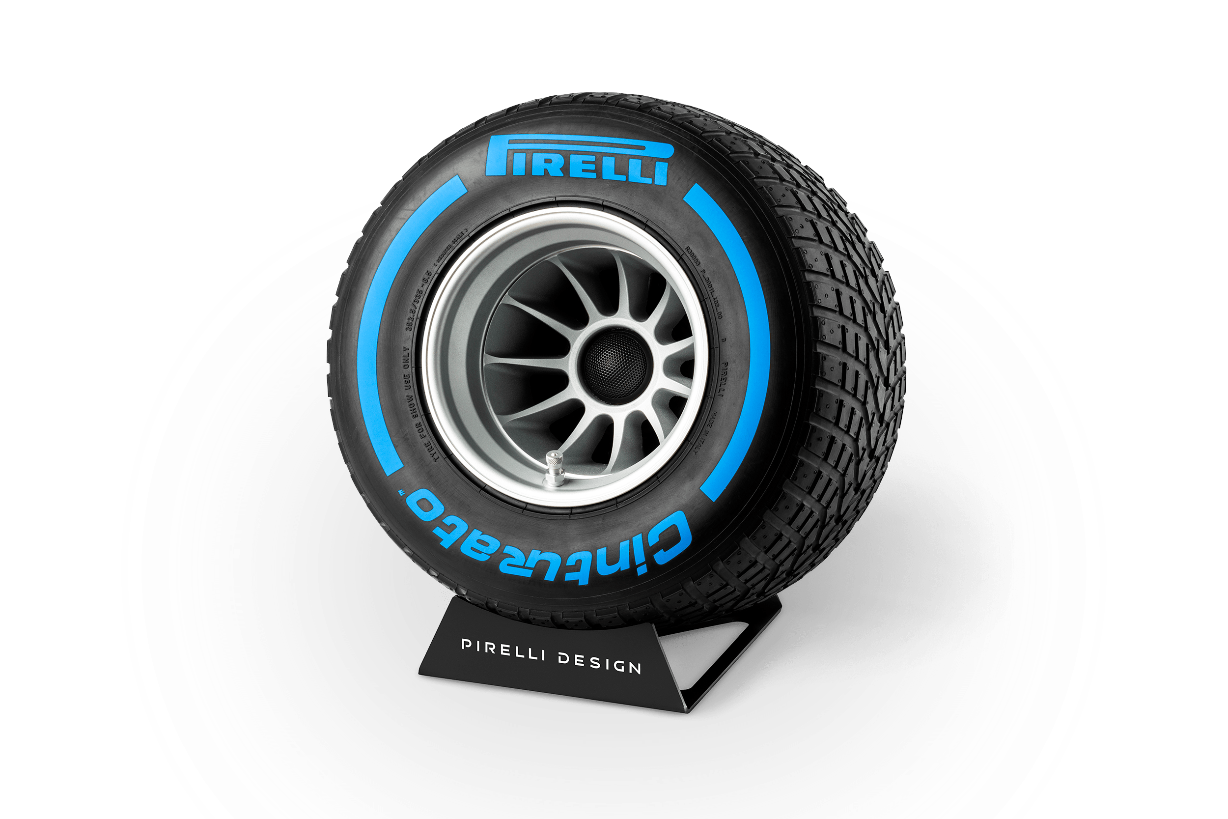 Pirelli P ZERO™ Sound Blue cool speakers hand-crafted in italy