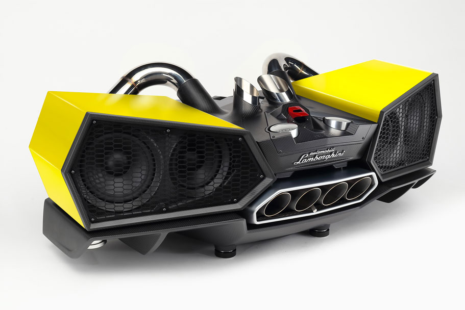 iXOOST ESAVOX Evros Yellow home sound system Lamborghini™