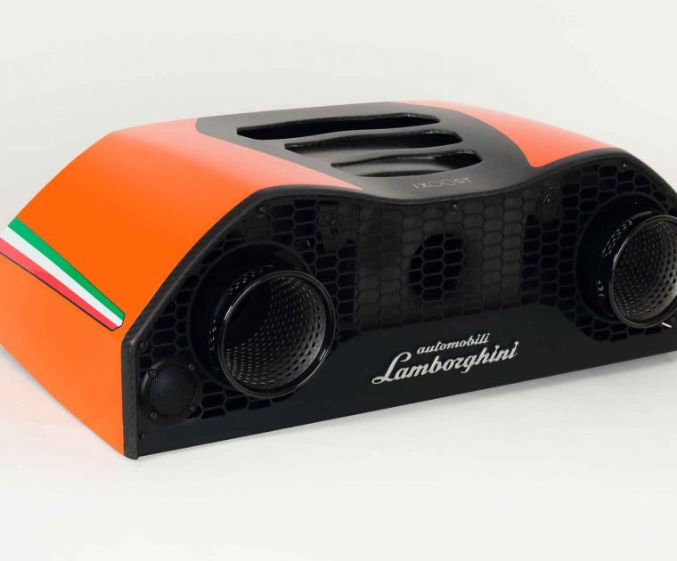 iXOOST AVALÁN Atlas Orange Lamborghini™ impianti audio casa