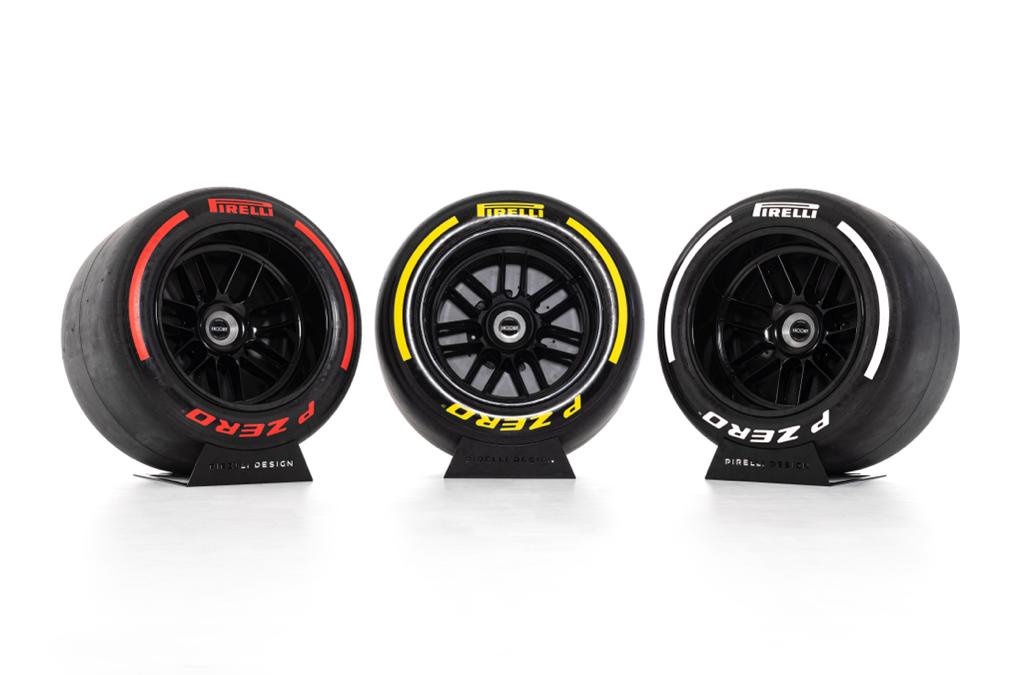 The real Formula 1 tires become Bluetooth speakers